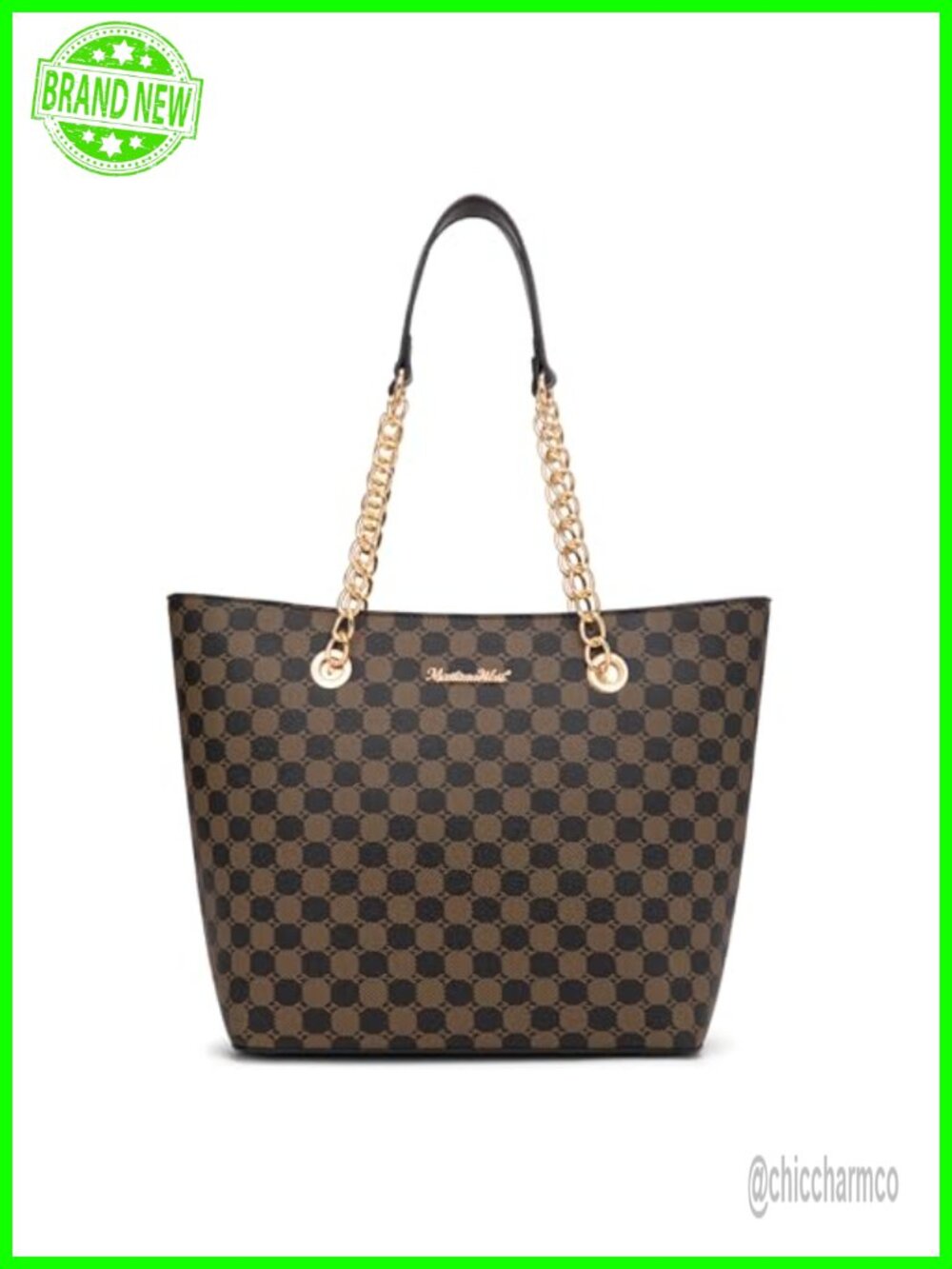 Montana West Tote Bag for Women Chain Top-handle Handbags